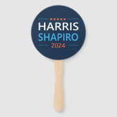 Harris Shapiro 2024 Handwaaier (Voorkant)