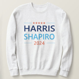 Harris Shapiro 2024 Kamala Harris Democraat Trui