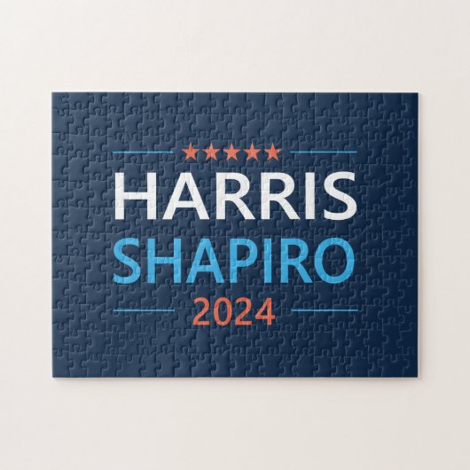 Harris Shapiro 2024 Legpuzzel (Horizontaal)
