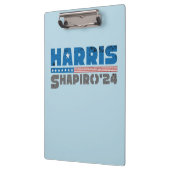 Harris Shapiro 2024 Patriottische Streep Klembord (Links)