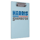 Harris Shapiro 2024 Patriottische Streep Klembord (Rechts)