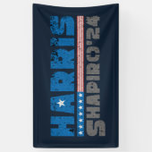 Harris Shapiro 2024 Patriottische  Streep Spandoek (Verticaal)