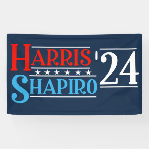 Harris Shapiro 2024 Retro Campagne Spandoek