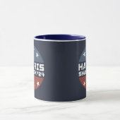 Harris Shapiro 2024  rood blauw Mok (Midden)