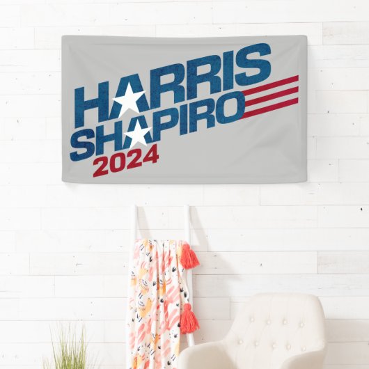 Harris Shapiro 2024 Sterren en Strepen Patriottisc Spandoek (Insitu)