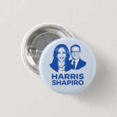 HARRIS SHAPIRO RONDE BUTTON 3,2 CM (Voorkant /achterkant)