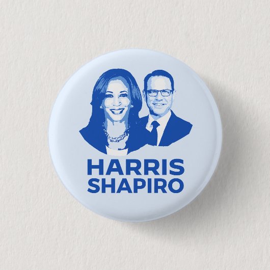 HARRIS SHAPIRO RONDE BUTTON 3,2 CM (Voorkant)