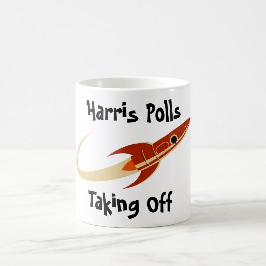 Harris Sondages Décollage De La Mug De Café (Centre)