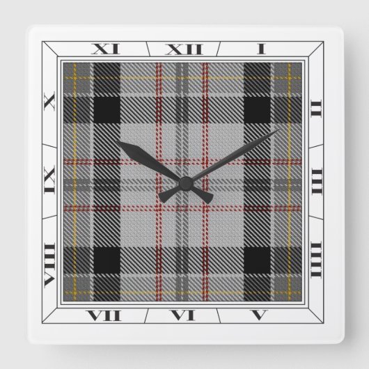Harris Tartan Wall klok (Voorkant)