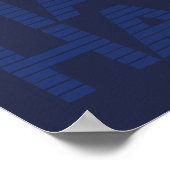 HARRIS-tekststacks Poster (Hoek)