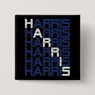 HARRIS-tekststacks Vierkante Button 5,1 Cm