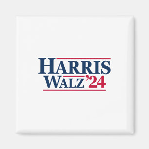 Harris Tim Walz 2024 24 voor President Brat USA T- Magneet