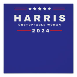 Harris Unstoppable Women | Verkiezingen 2024 Perfect Poster