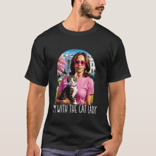 Harris verkiezing president walz 2024 47 feminisme t-shirt