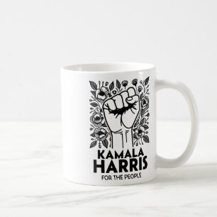Harris voor de mensen retro wilde bloem koffiemok