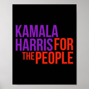Harris voor de mensen Shirt Kamala 2020 Poster