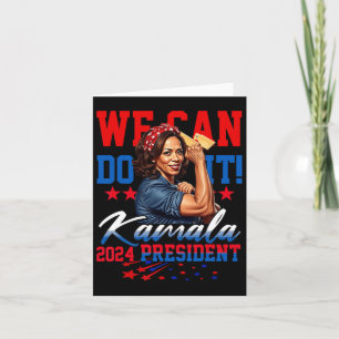 Harris voor President 2024 We Can Do It! Kaart