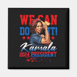 Harris voor President 2024 We Can Do It! Magneet