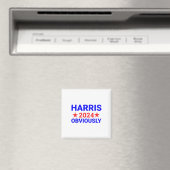 Harris voor President natuurlijk 1 Magneet (Insitu (Vaatwasser))