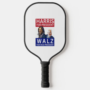 Harris voor President Walz voor vice-President Kam Pickleball Paddle