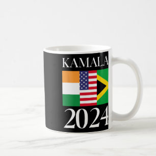 Harris Vote 2024 India Amerikaanse Jamaicaanse Vla Koffiemok