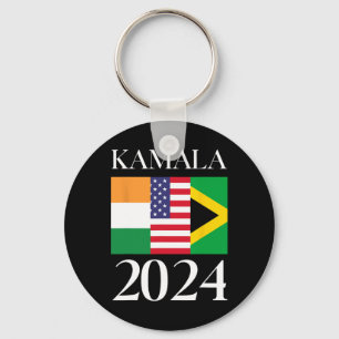 Harris Vote 2024 India Amerikaanse Jamaicaanse Vla Sleutelhanger