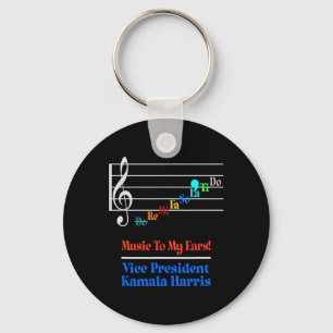 Harris VP Music To My Ears Do-re-mi Comma-la Sleutelhanger