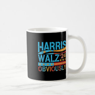 Harris W natuurlijk! Harris Waltz 2024 Verkiezinge Koffiemok
