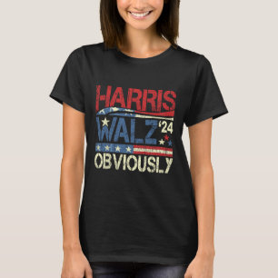 Harris W natuurlijk! Verkiezingen Harris Waltz 202 T-shirt