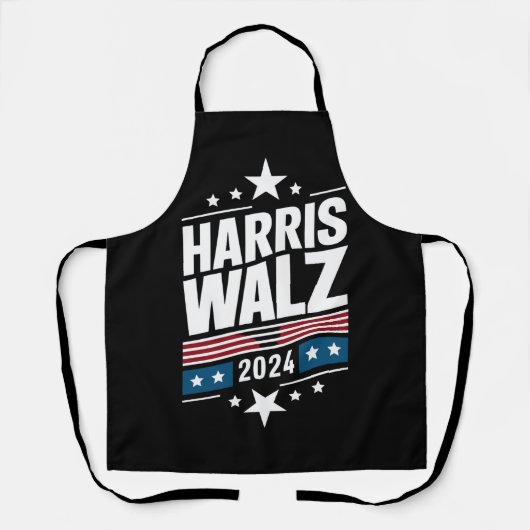 Harris Waltz 2024 Kamala Harris Tim Waltz 2024 Schort (Voorkant)