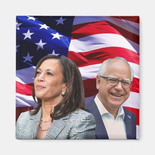 Harris Waltz 2024 - Kamala Harris Tim Waltz Magneet