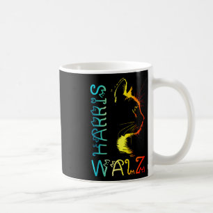 Harris Waltz 2024 Kamala Wheimer Grappige Kattenvr Koffiemok