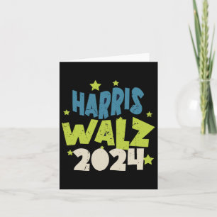 Harris Waltz 2024 met sterren Kaart