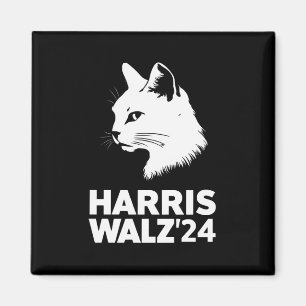 Harris Waltz 2024 Verkiezing Grappige Kat Kamala T Magneet