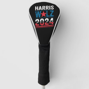 Harris Waltz 2024 Verkiezing Kamala Harris Tim Wal Golfheadcover