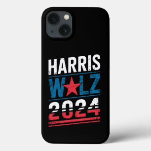 Harris Waltz 2024 Verkiezingen Kamala Harris Tim W iPhone 13 Hoesje