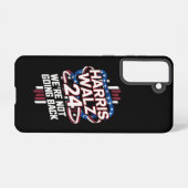 Harris Waltz 2024 Verkiezingen Kamala Harris Tim W Samsung Galaxy Hoesje (Achterkant horizontaal)
