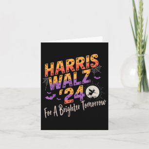 Harris Waltz 2024 voor een helderder morgen Hallow Kaart