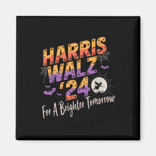 Harris Waltz 2024 voor een helderder morgen Hallow Magneet