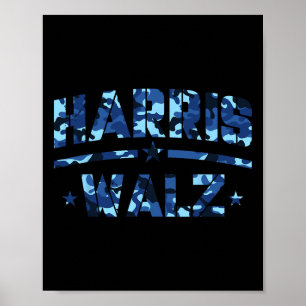 Harris Waltz camouflage voor Harris Vetera Poster