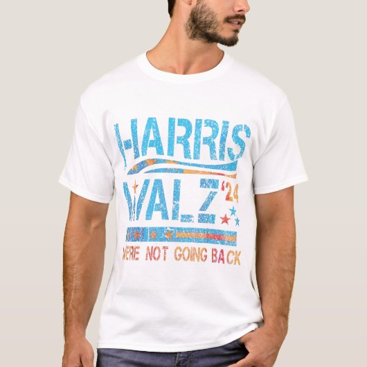 Harris Walz 2024 Classic(3) T-shirt (Voorkant)