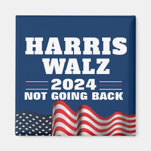 Harris Walz 2024 Democraat stemmen Magneet