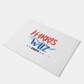 Harris Walz 2024 Deurmat (Schuin)