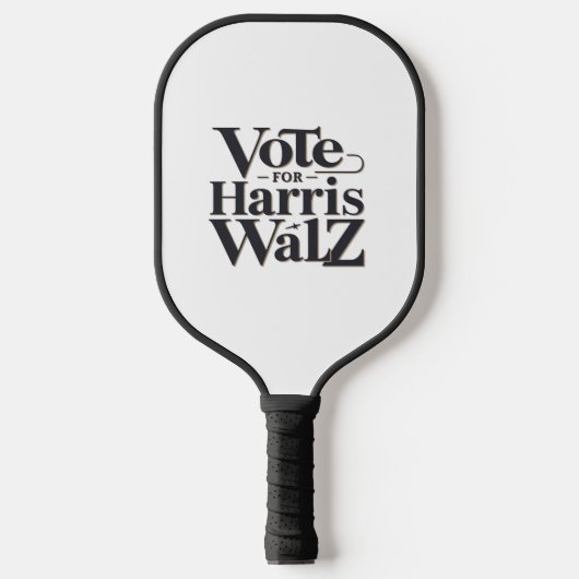 Harris Walz 2024 Essentieel Pickleball Paddle (Voorkant)