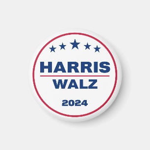 Harris Walz 2024 Kamala Harris Tim Walz verkiezing Magneet