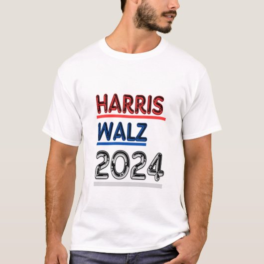 harris walz 2024 kamala pour t-shirts du président (Devant)