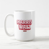 Harris Walz 2024 Koffie Mok (Links)