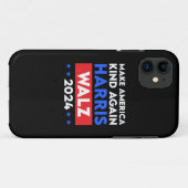 Harris Walz 2024 maakt Amerika weer vriendelijk Case-Mate iPhone Case (Achterkant (horizontaal))