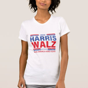 Harris Walz 2024 maakt Amerika weer vriendelijk T-shirt