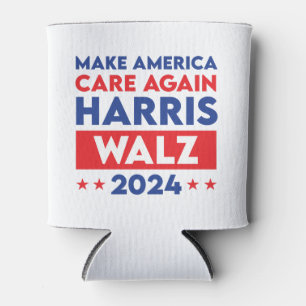 Harris Walz 2024 Make America Care opnieuw Blikjeskoeler
